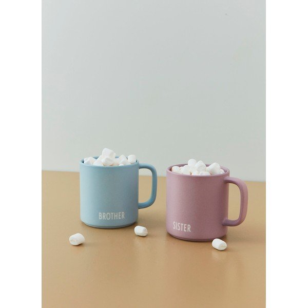Modrý porcelánový hrnek 175 ml Brother – Design Letters-image-3
