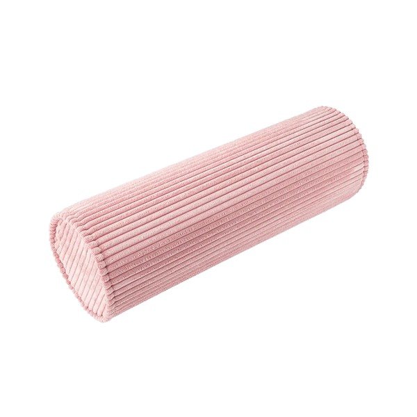 Růžový manšestrový dětský pohovkový polštář Roll – Wigiwama