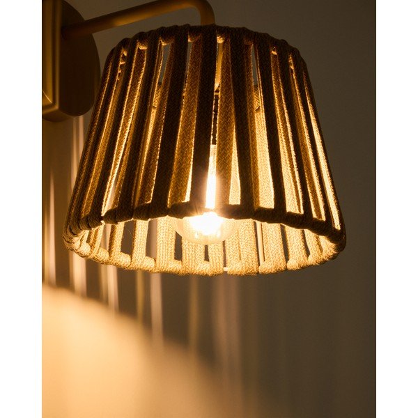 LED nástěnné solární venkovní svítidlo (výška 23 cm) Aldet – Kave Home-image-2