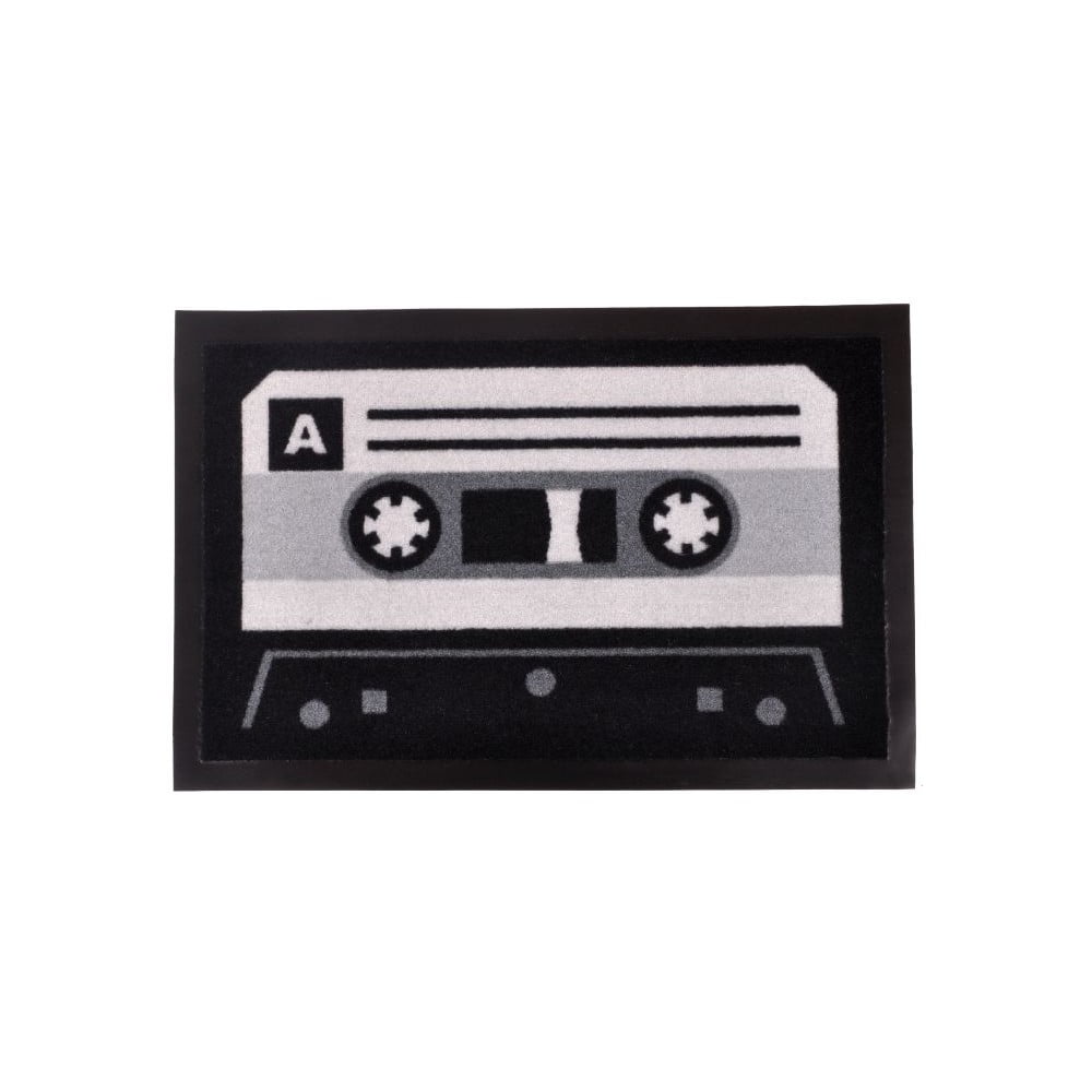 Černá rohožka Hanse Home Cassette, 40 x 60 cm