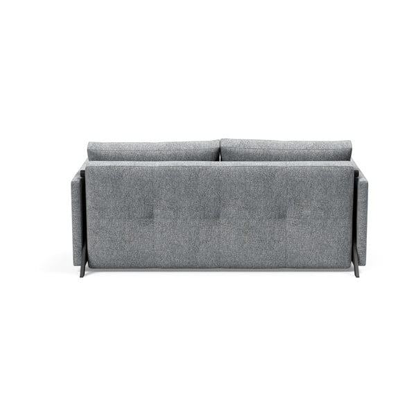 Šedá rozkládací pohovka Innovation Cubed With Arms Twist Granite, 100 x 174 cm-image-4