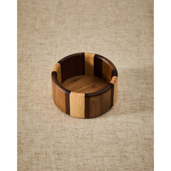 Dřevěná servírovací miska v přírodní barvě Nover – Kave Home-image-1