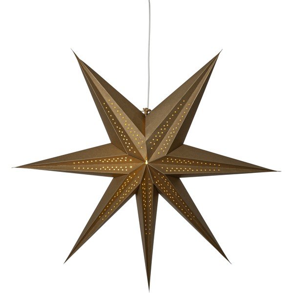 Vánoční světelná dekorace ve zlaté barvě ø 60 cm Point - Star Trading-image-2