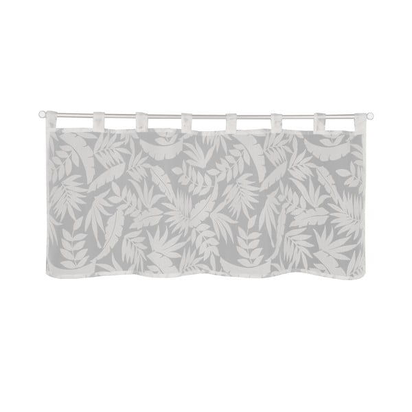 Bílo-šedá záclona 120x45 cm Calista – Sehlbach