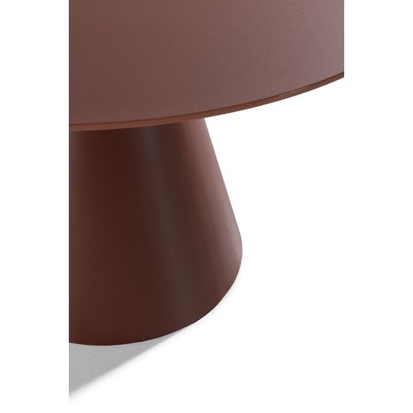 Kulatý jídelní stůl se skleněnou deskou ø 120 cm Vida – MOME-image-4