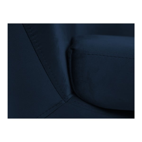 Tmavě modré křeslo Mazzini Sofas Amelie-image-3