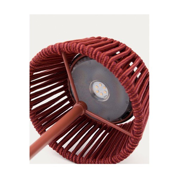 LED stolní /přenosné solární venkovní svítidlo ø 11 cm Aldet – Kave Home-image-4