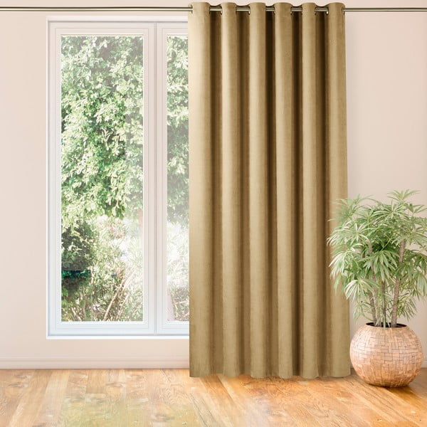 Hnědý závěs 140x270 cm Milana – Homede-image-4