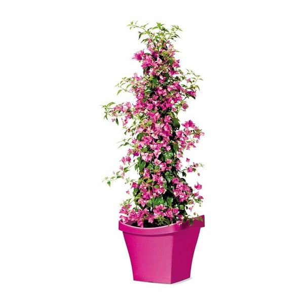 Venkovní květináč Living 30 cm, růžový