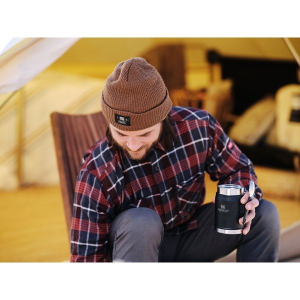 Černá termoska na jídlo z nerezové oceli 400 ml Legendary Classic Black – Stanley-image-3