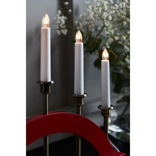 Červená vánoční světelná dekorace Bridge – Markslöjd-image-2