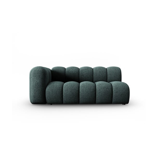 Tyrkysový modul pohovky (levý roh) Lupine – Micadoni Home