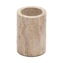 Béžový kamenný kelímek na zubní kartáčky Macre – Kave Home