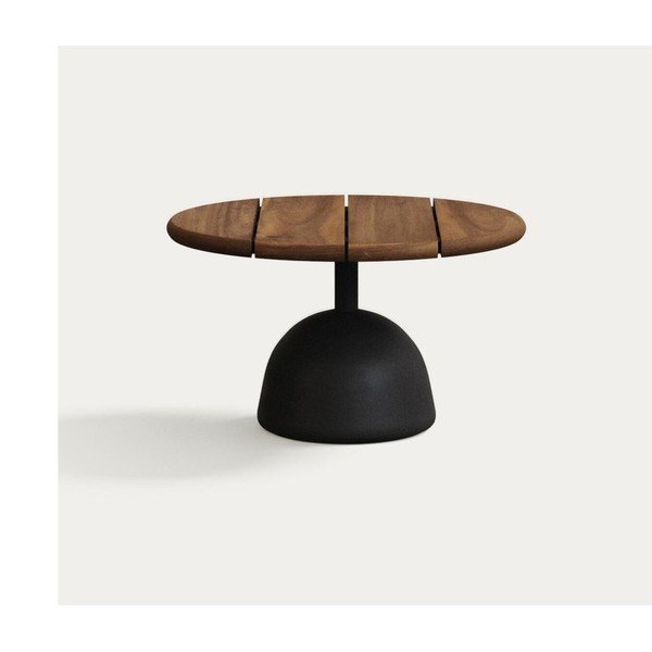 Kulatý zahradní konferenční stolek s deskou z akácie ø 55 cm Saura – Kave Home
