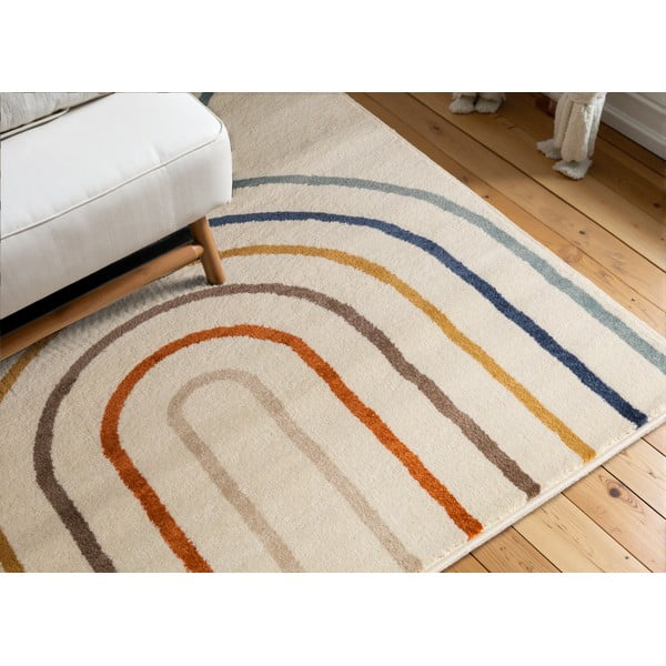 Krémový dětský koberec 160x235 cm Double Rainbow – Hanse Home-image-1