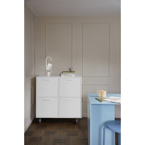 Bílá nízká komoda 89x82 cm Keep by Hammel - Hammel Furniture-image-1