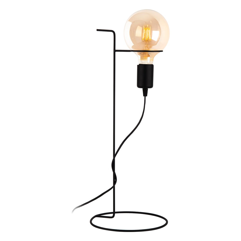 Černá stolní lampa Squid Lighting Penta, výška 51 cm