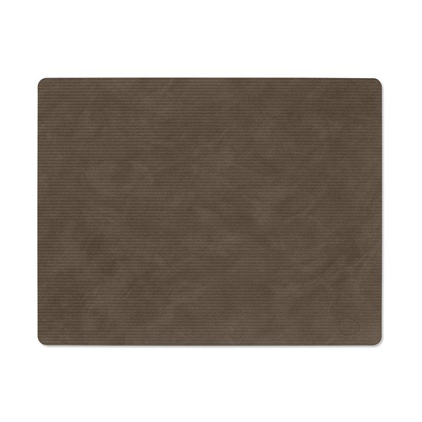 Prostírání z eko kůže 35x45 cm Square L Corduroy – LIND DNA