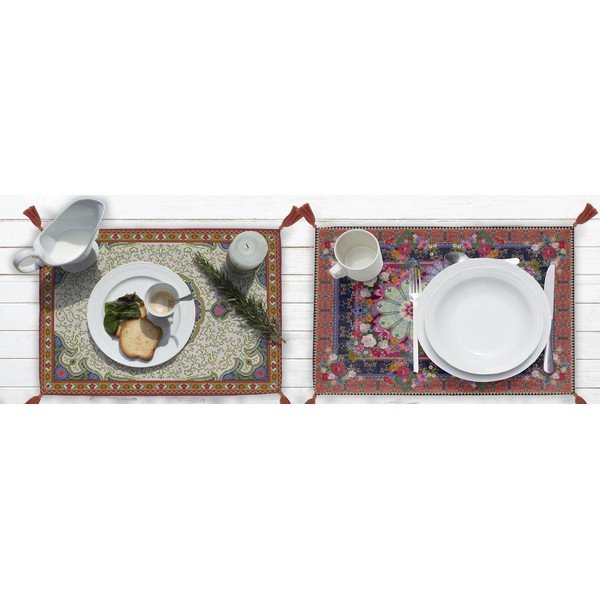 Sada 2 prostírání Madre Selva Mandalas, 45 x 30 cm-image-1