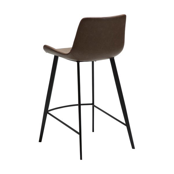 Hnědá barová židle (výška sedáku 65 cm) Hype – DAN-FORM Denmark-image-3