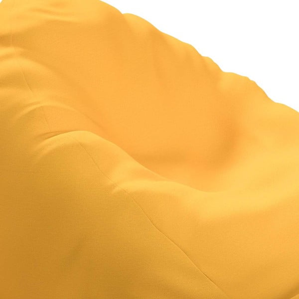 Žlutý sedací vak Happiness - Yellow Tipi-image-1