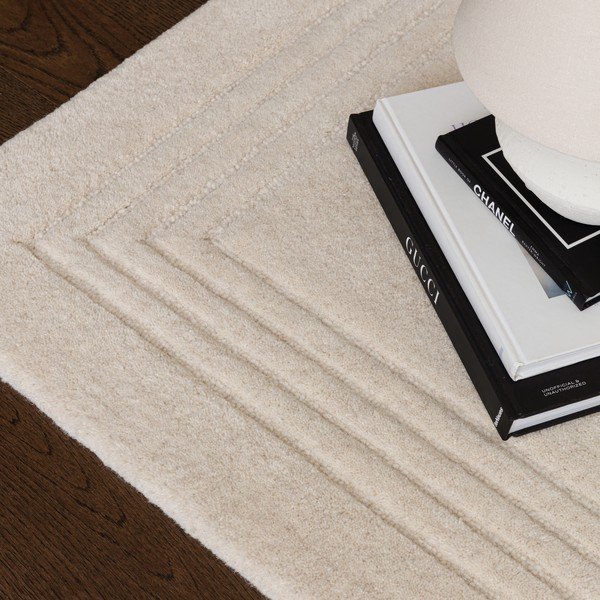 Slonovinový ručně tkaný vlněný koberec 120x170 cm Orlo Ivory – Asiatic Carpets-image-2