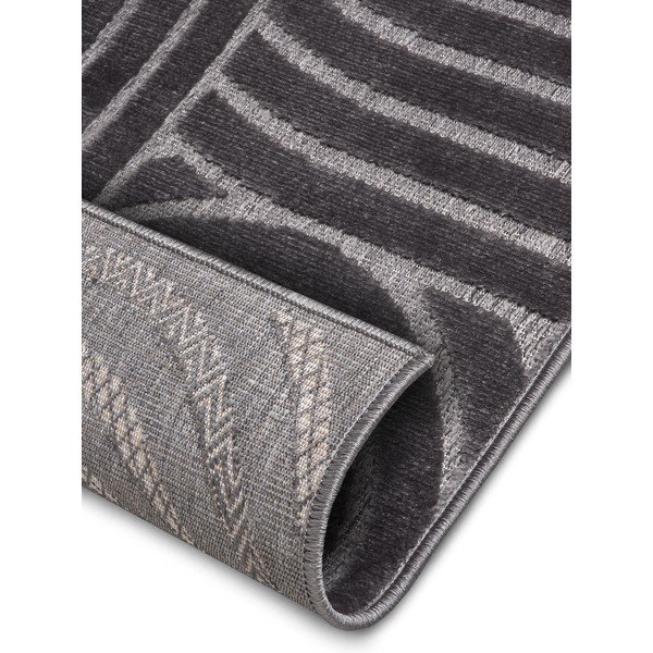 Antracitový koberec 67x120 cm Iconic Wave – Hanse Home-image-4