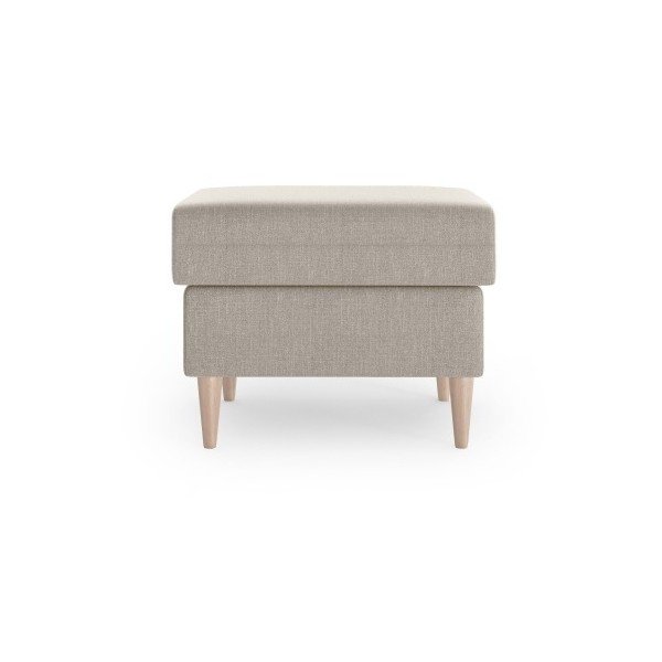 Béžový puf Mazzini Sofas Aubrieta, 60 x 45 cm-image-2
