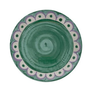 Zelené porcelánové talíře v sadě 6 ks ø 27 cm Tangeri green – Villa Altachiara