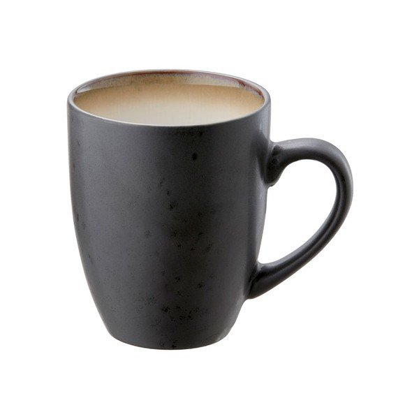 Černé keramické hrnky v sadě 4 ks 300 ml Gastro Black/Mix – Bitz-image-4