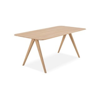 Jídelní stůl z dubového dřeva Gazzda Ava, 180 x 90 cm