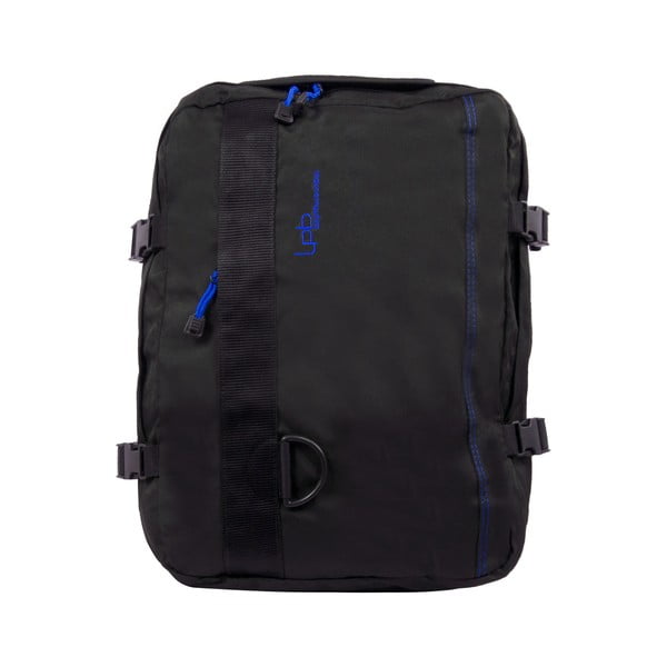 Černý batoh s modrými detaily LPB Catane, 23 l