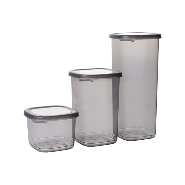 Plastové dózy v sadě 15 ks na potraviny Fresco – Hermia-image-2