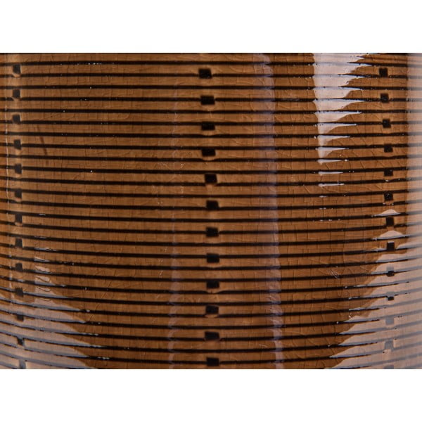 Hnědá keramická váza PT LIVING Bottle, výška 14 cm-image-3