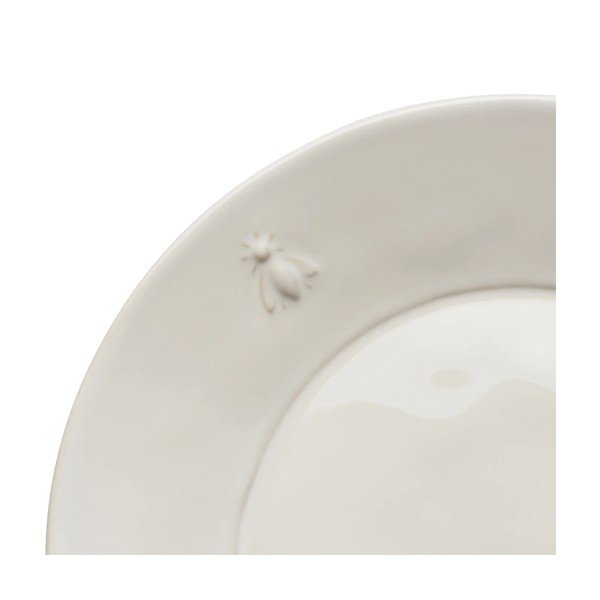 Krémový talíř z kameniny ø 27 cm Abeille – La Rochére-image-4