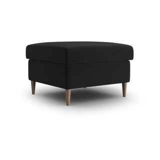 Černá sametová podnožka Kyoto – Cosmopolitan Design