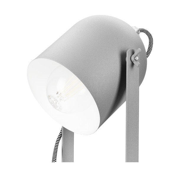 Šedá stolní lampa - LAMKUR-image-3