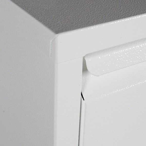 Bílý botník se 3 vyklápěcími policemi Evergreen House Alias-image-3