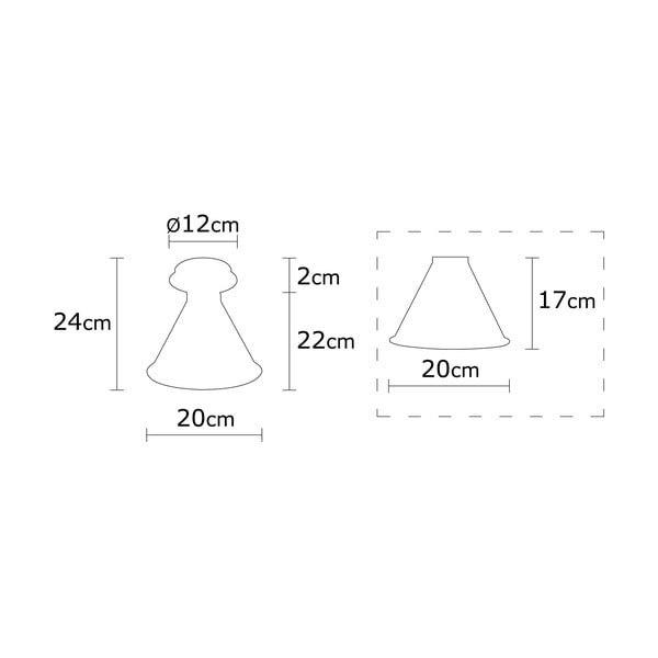 Stropní svítidlo v bronzové barvě s kovovým stínidlem ø 20 cm Tramino – Opviq lights-image-3