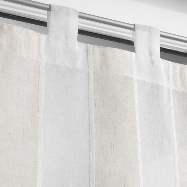 Krémové záclony v sadě 2 ks 60x120 cm Palaos – douceur d'intérieur-image-1
