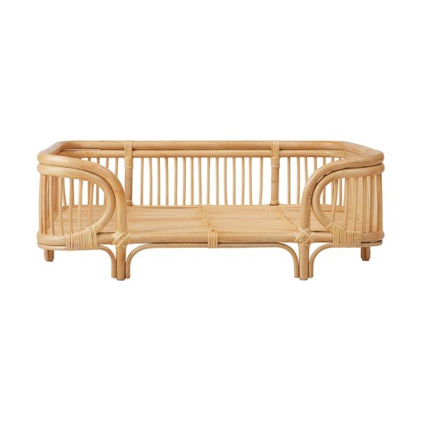 Ratanový pelíšek pro psa v přírodní barvě 88x69 cm Otto – OYOY Living Design