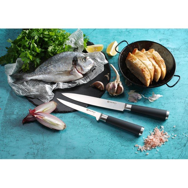 Sada nožů z nerezové oceli 9 ks – Hendi-image-1