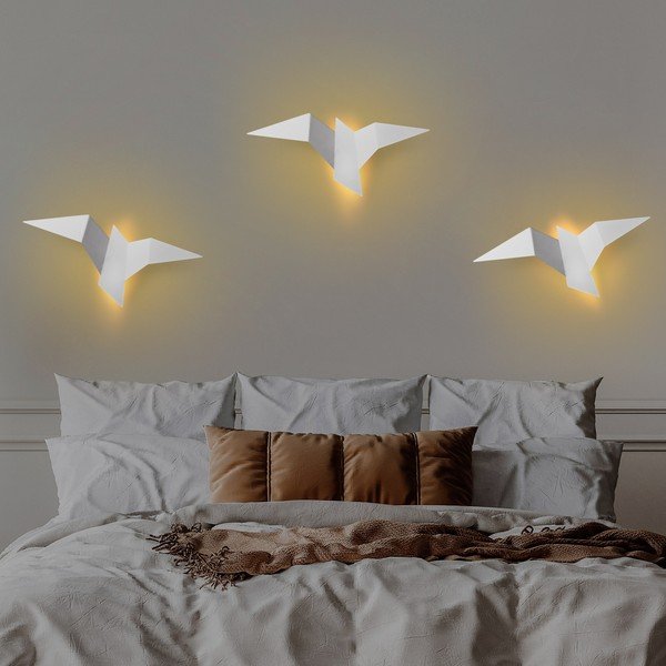 Bílé LED nástěnné svítidlo Pacali – Opviq lights-image-1