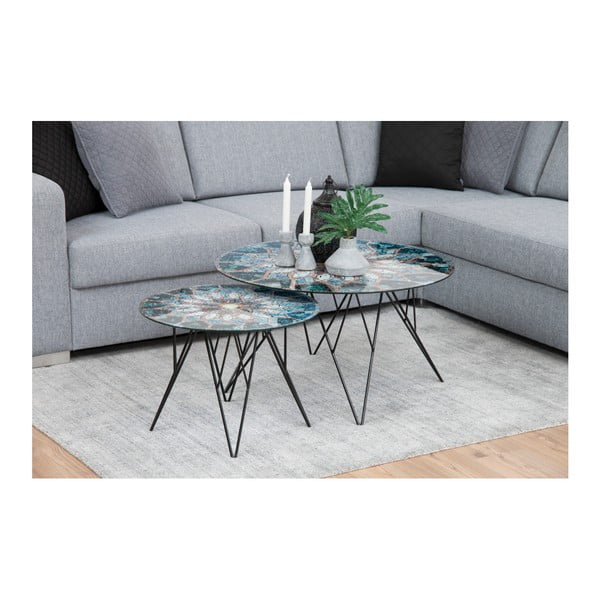 Odkládací stolek s mozaikou Actona Sun-image-4