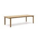 Zahradní jídelní stůl z teakového dřeva 102x220 cm Icaro – Kave Home