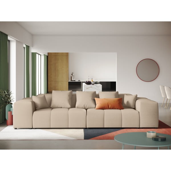 Béžová pohovka 320 cm Rome - Cosmopolitan Design-image-1