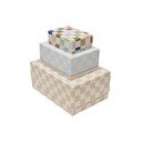 Kartonové dětské úložné boxy v sadě 3 ks 31x22x14 cm Mana – OYOY Mini