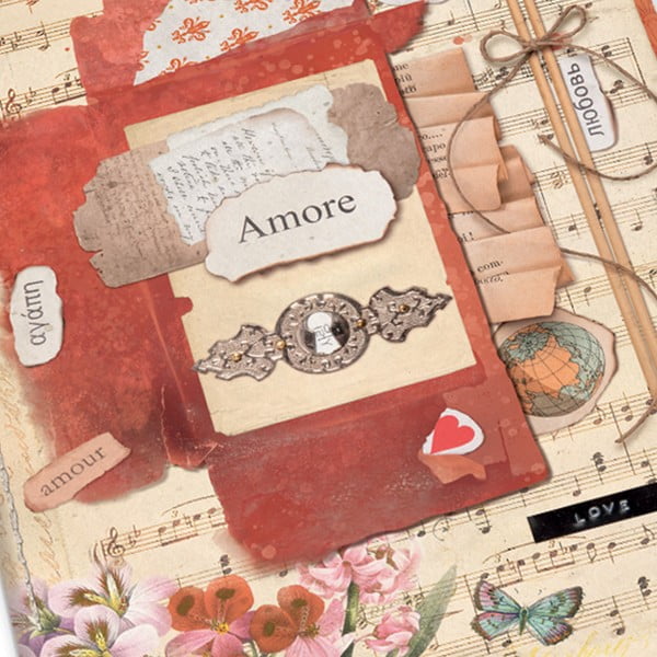 Sešity v sadě 2 ks 192 stránek formát A5 Love – Kartos-image-3