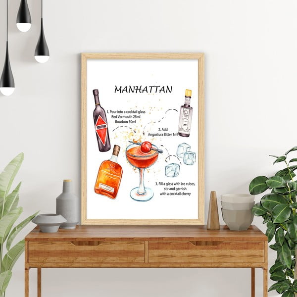 Obraz 40x55 cm Manhattan – Wallity-image-1