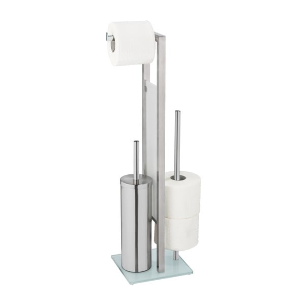 Stojan na toaletní papír s WC kartáčem Wenko Rivalta-image-2